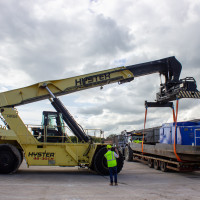 Gantry lift | Aqueduct Marina Church Minshull