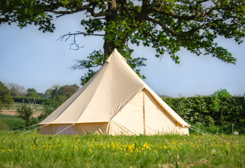 Bell tent, Glamping Cheshire